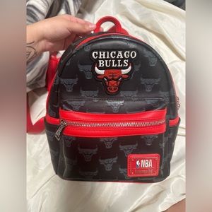 NBA Chicago Bulls Loungefly Mini Backpack